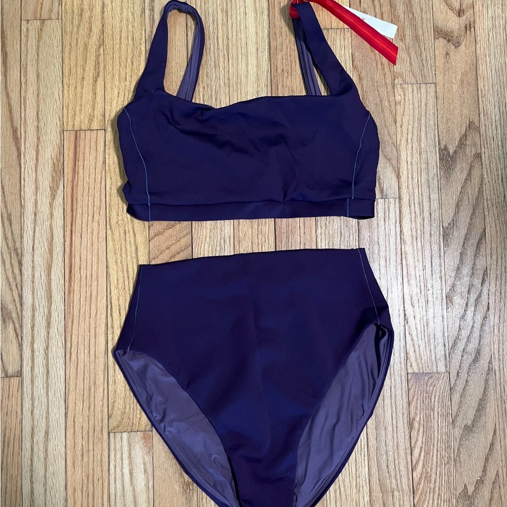 Left On Friday Purple Bikini Set